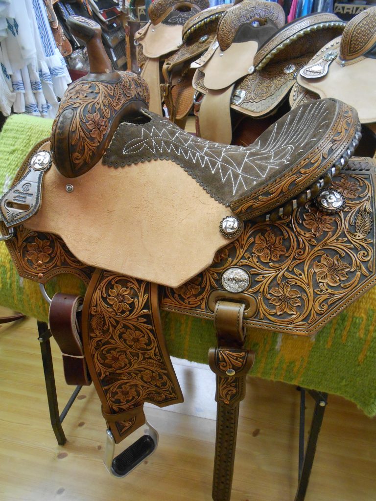 Charmayne James Wide Fit Barrel Saddle