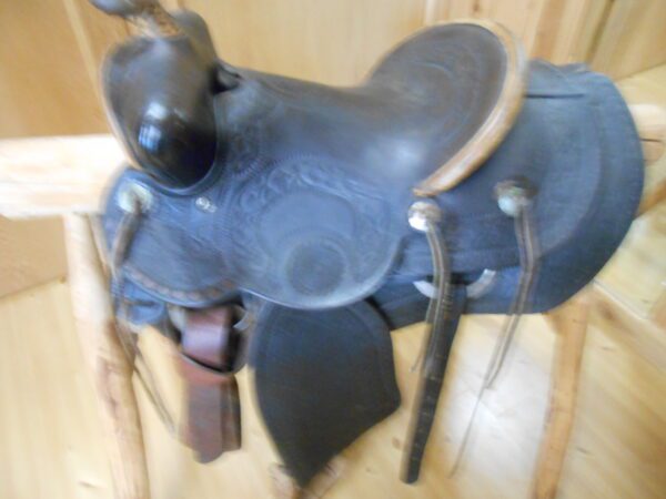 Price Reduced! Hess & Hopkins Vintage Saddle Very Collectible!