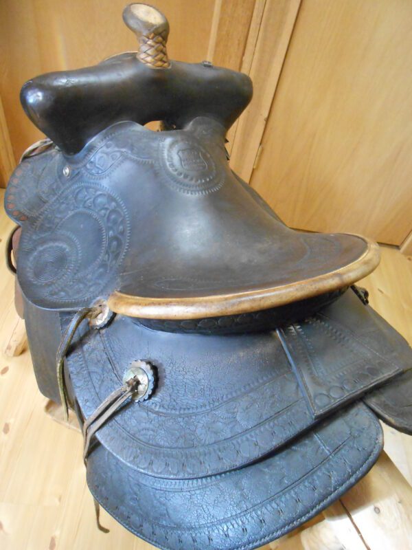 Price Reduced! Hess & Hopkins Vintage Saddle Very Collectible!