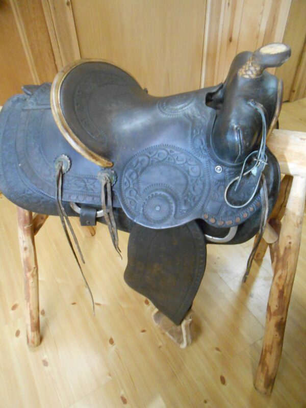 Price Reduced! Hess & Hopkins Vintage Saddle Very Collectible!