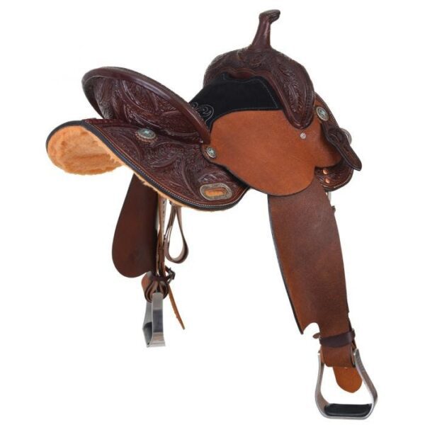 SALE! Circle Y Dakota Wide Fit 15" Barrel Saddle