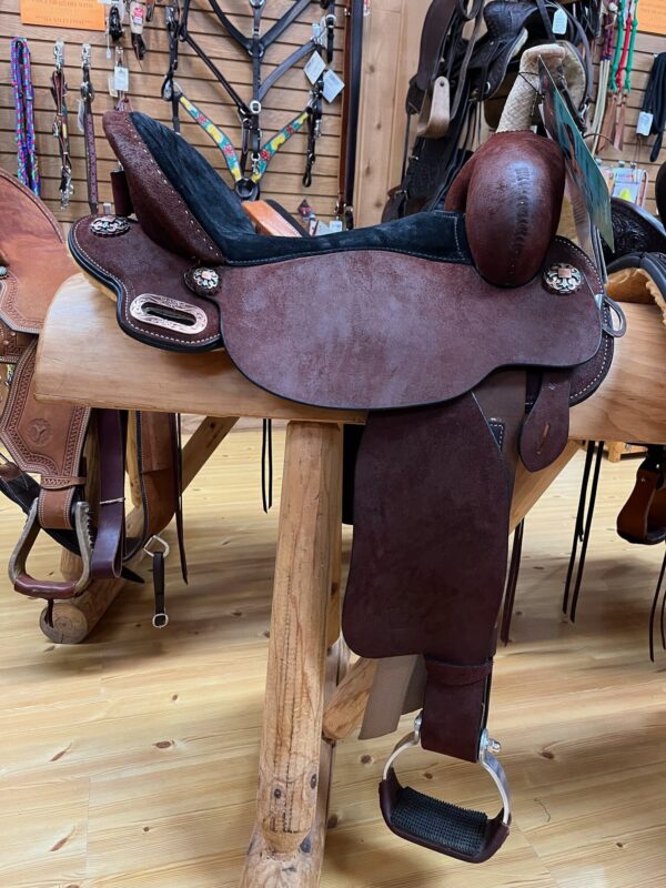 Sale! Circle Y Josey-Mitchel Featherweight 16" Wide Fit Barrel Racing Saddle